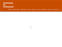 Tablet Screenshot of fluidizacao.com.br